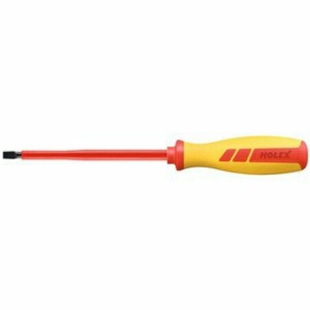 HOLEX Electrician's screwdriver for slot-head fully insulated- Blade width b: 6-5mm 663301 6,5